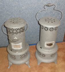 Kerosene Heaters Before Restoration